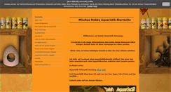 Desktop Screenshot of mischashobbyaquaristik.de